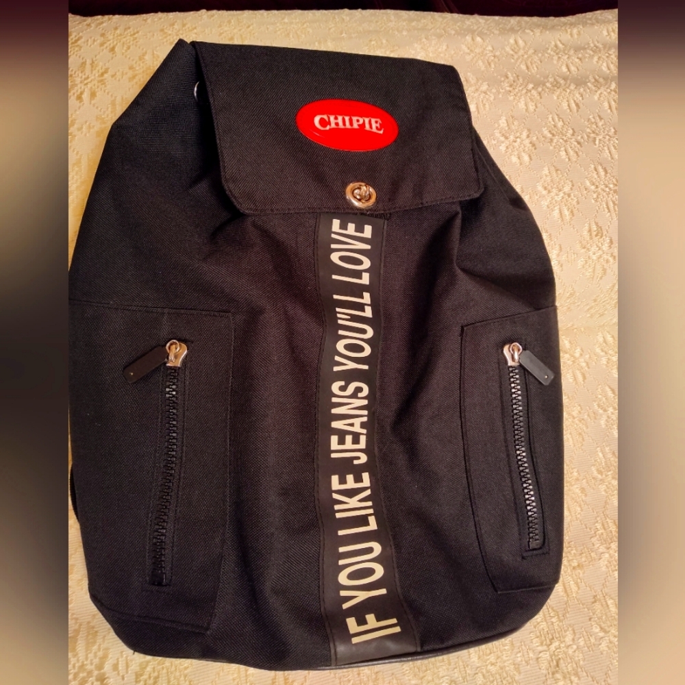 Chipie black back pack